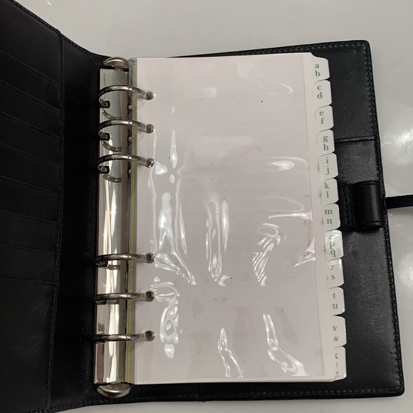 kate spade Accessories Rare Kate Spade Leather 6 Ring Organizer